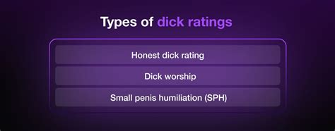 what is a dick rating